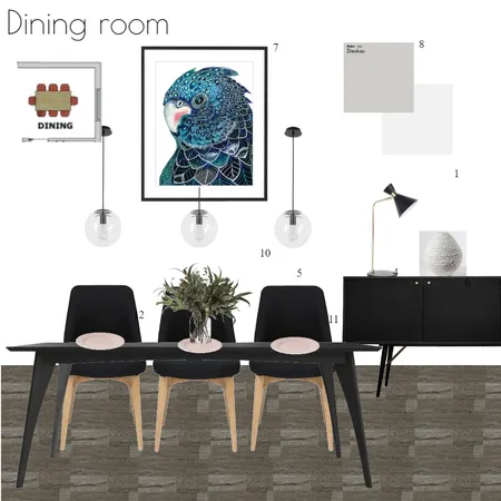 Dining room Interior Design Mood Board by Our home in the Grange on Style Sourcebook