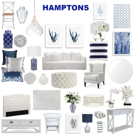 HAMPTONS Interior Design Mood Board by asroche on Style Sourcebook