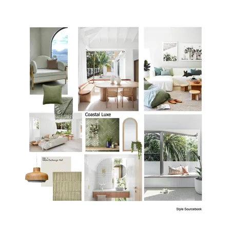 Coastal Luxe Interior Design Mood Board by Jodie Cooke on Style Sourcebook