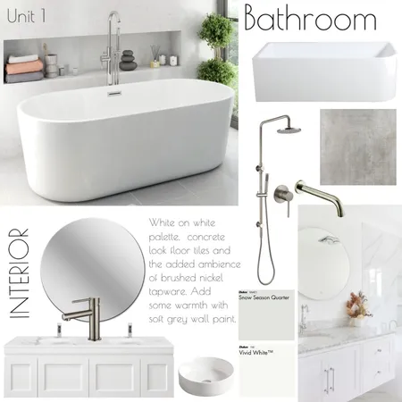 MAIN BATHROOM Interior Design Mood Board by Willowmere28 on Style Sourcebook