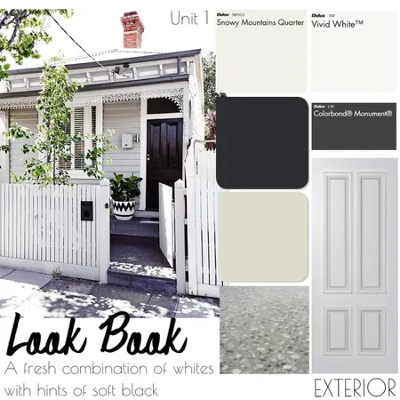 MAIN HOUSE EXTERIOR Interior Design Mood Board by Willowmere28 on Style Sourcebook
