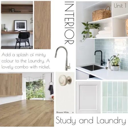 STUDY AND LAUNDRY Interior Design Mood Board by Willowmere28 on Style Sourcebook