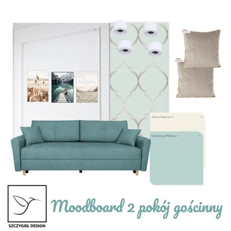 moodboard 2 pokój gościnny Interior Design Mood Board by SzczygielDesign on Style Sourcebook