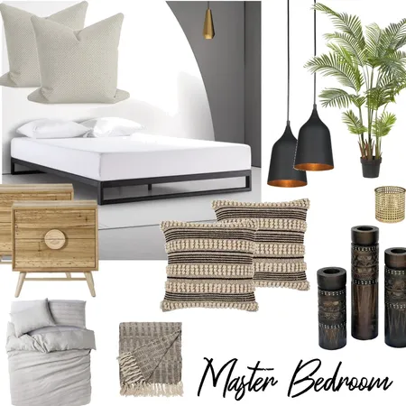 Gumblossom Master Bedroom Interior Design Mood Board by shaneikacain on Style Sourcebook