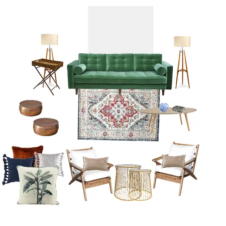 Living room Luiza ap Interior Design Mood Board by Malu Boccato on Style Sourcebook