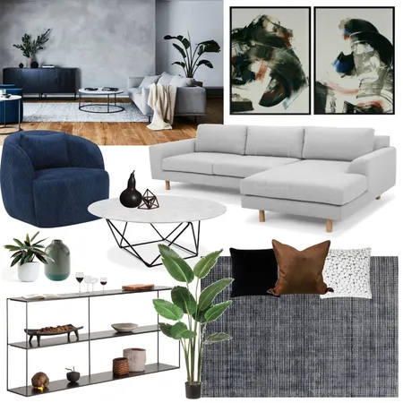 Lucy Living Room Interior Design Mood Board by TLC Interiors on Style Sourcebook