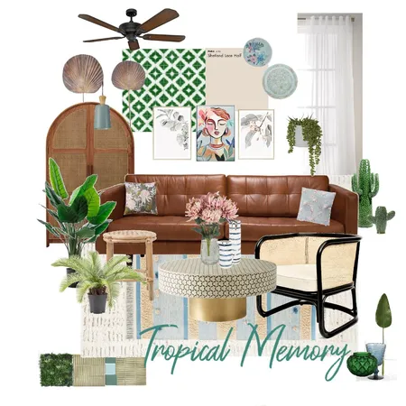 Tropical Memory Interior Design Mood Board by jh670453 on Style Sourcebook
