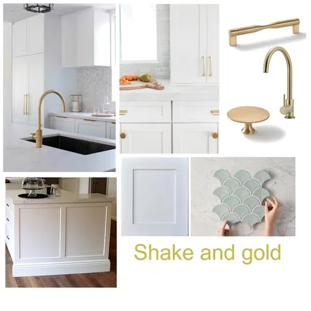 Shake and gold Interior Design Mood Board by taketwointeriors on Style Sourcebook