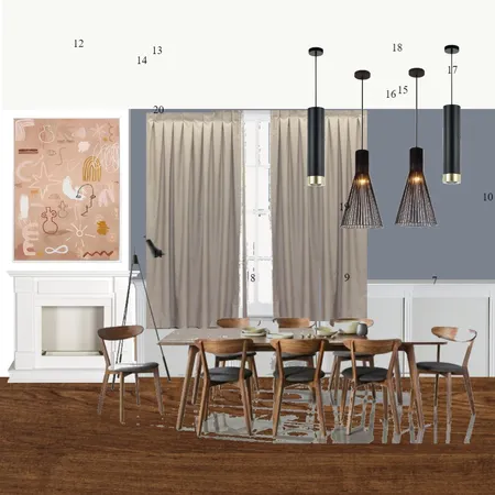 dining room hotel Interior Design Mood Board by JuliaPozzi on Style Sourcebook