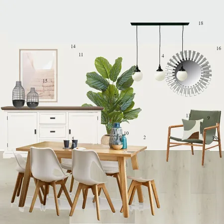 room board dining Interior Design Mood Board by JuliaPozzi on Style Sourcebook
