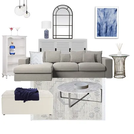 Got the Blues Interior Design Mood Board by Maegan Perl Designs on Style Sourcebook