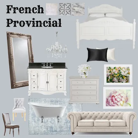 French Provincial Interior Design Mood Board by JimmiJam_7 on Style Sourcebook