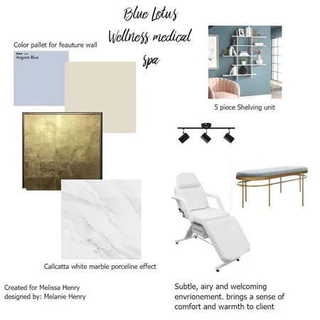 blue lotus Interior Design Mood Board by Melanie Henry on Style Sourcebook