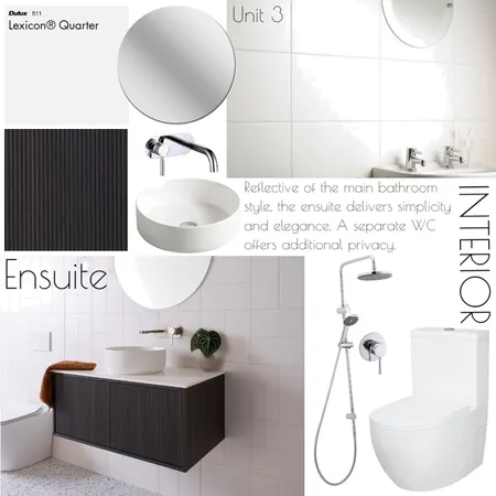 UNIT 3 ENSUITE Interior Design Mood Board by Willowmere28 on Style Sourcebook