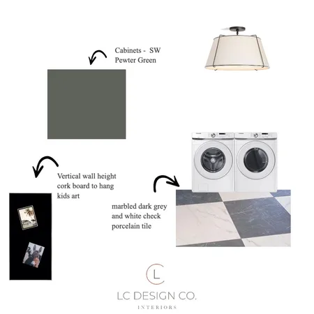 Cindy Laundry board Interior Design Mood Board by LC Design Co. on Style Sourcebook