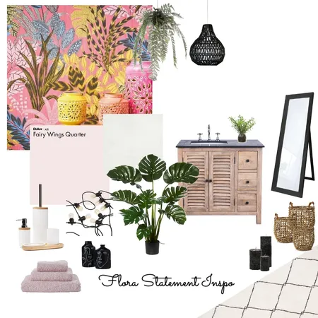 Floral statement Interior Design Mood Board by HGInteriorDesign on Style Sourcebook