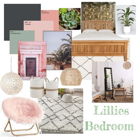 Lillie's Bedroom Interior Design Mood Board by KiyleeW on Style Sourcebook