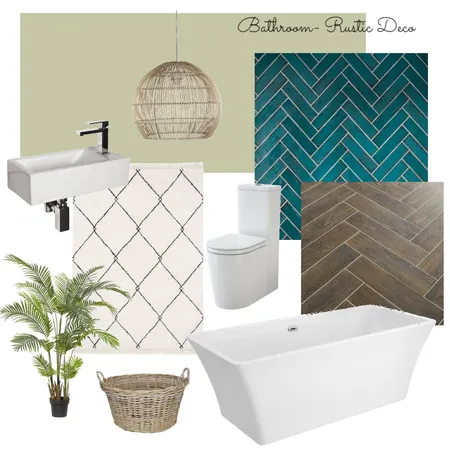 BathroomRusticDeco Interior Design Mood Board by stylianasindall on Style Sourcebook