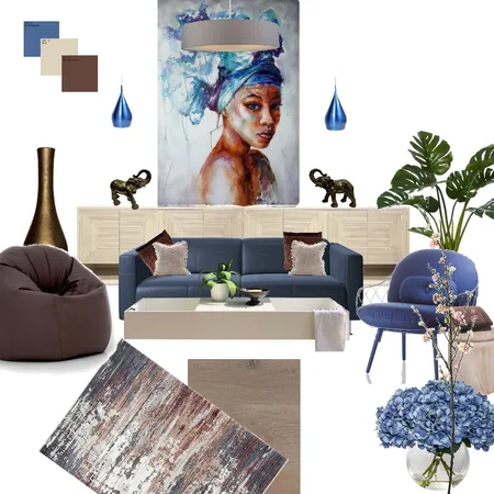 plava soba + - Maja Interior Design Mood Board by MajaXS on Style Sourcebook