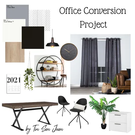 Office Conversion Project Interior Design Mood Board by tinsanjuan on Style Sourcebook