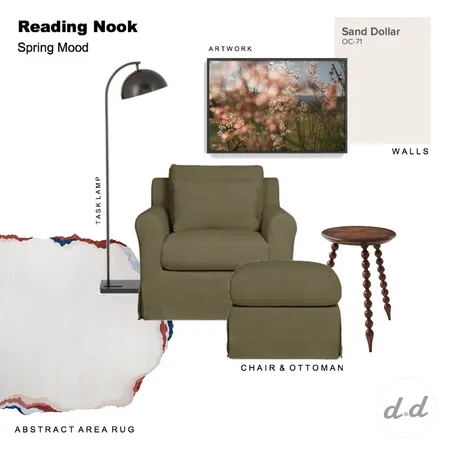 Reading Nook - Spring Mood Interior Design Mood Board by dieci.design on Style Sourcebook