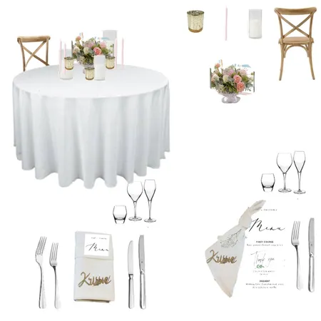 Wedding table Interior Design Mood Board by krissie on Style Sourcebook