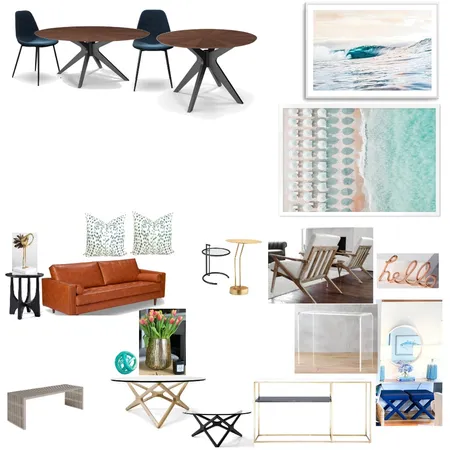 Vacation Rental LIVING/DINING Interior Design Mood Board by FD on Style Sourcebook