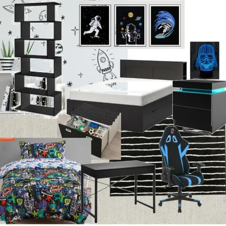 Xavi's room Interior Design Mood Board by katielbryant85 on Style Sourcebook