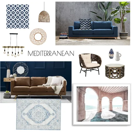 MEDITERRANEAN SEA Interior Design Mood Board by rehmaninteriors on Style Sourcebook
