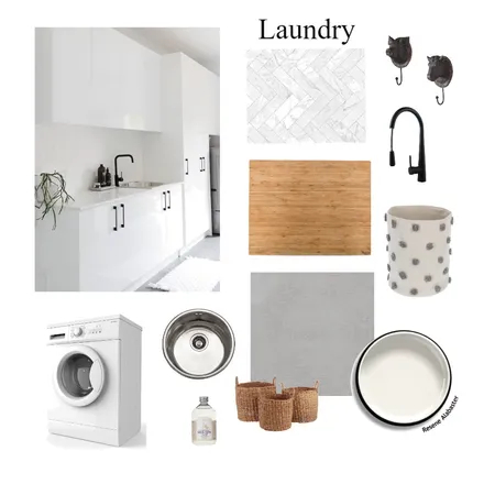 Laundry Interior Design Mood Board by joirain on Style Sourcebook