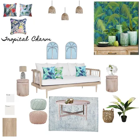 tropical charm Interior Design Mood Board by shailja on Style Sourcebook