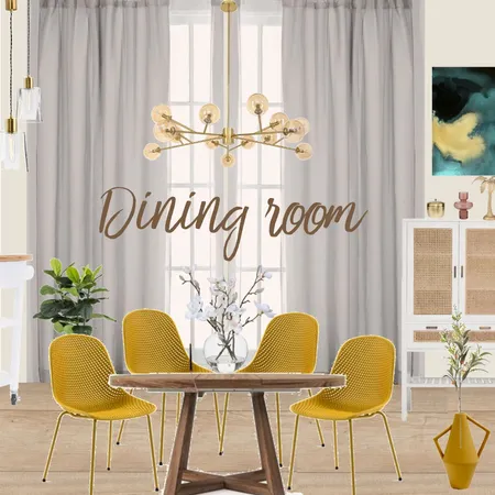 Dining area Interior Design Mood Board by Stephanie Broeker Art Interior on Style Sourcebook