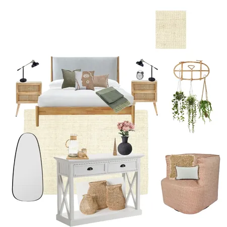 Guestroom Interior Design Mood Board by Noosa Home Interiors on Style Sourcebook