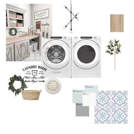 Laundry Interior Design Mood Board by Megan Jones on Style Sourcebook