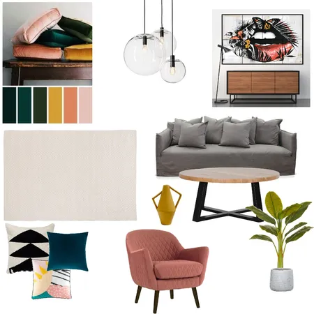 Sarah Living Room 2 Interior Design Mood Board by JulesEllis on Style Sourcebook