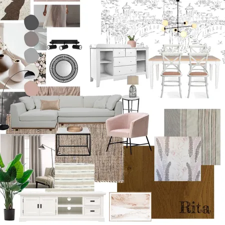 Rita’s Living Interior Design Mood Board by carmen_rs on Style Sourcebook