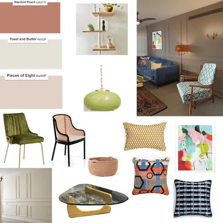נדיה ודן -פינת אוכל וסלון Interior Design Mood Board by michalwk on Style Sourcebook
