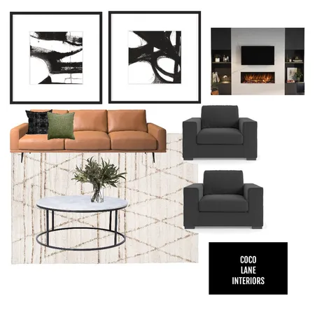 743A Canning Highway Lounge Area Interior Design Mood Board by CocoLane Interiors on Style Sourcebook