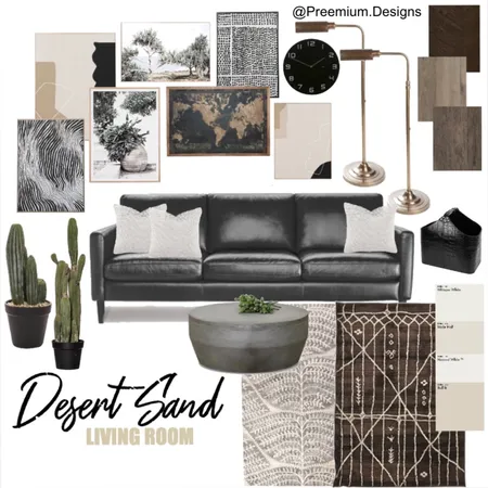 Desert Sands Interior Design Mood Board by Preemium Designs on Style Sourcebook