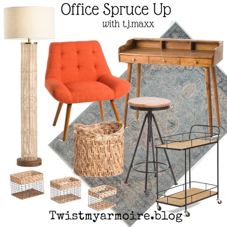 TJ Maxx Office Interior Design Mood Board by Twist My Armoire on Style Sourcebook