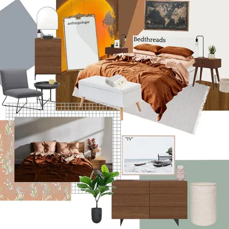 warm bedroom Interior Design Mood Board by cph28 on Style Sourcebook