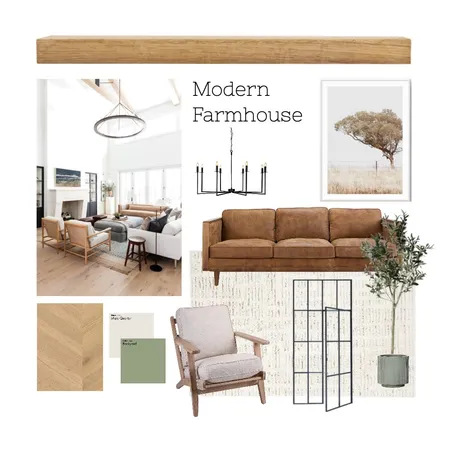 Modern Farmhouse Interior Design Mood Board by Alisha Cavallaro on Style Sourcebook