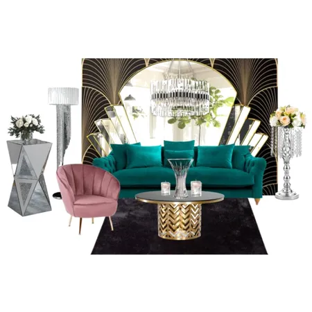 Hollywood glam Interior Design Mood Board by Euphoric Touch on Style Sourcebook