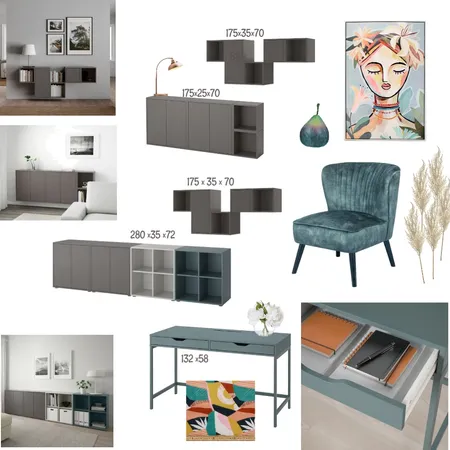 Chelsea Sewing room Interior Design Mood Board by SbS on Style Sourcebook