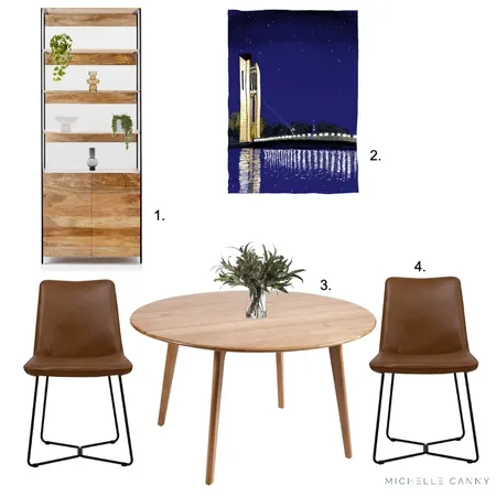 Dining Area FINAL Mood Board - Leah Interior Design Mood Board by Michelle Canny Interiors on Style Sourcebook
