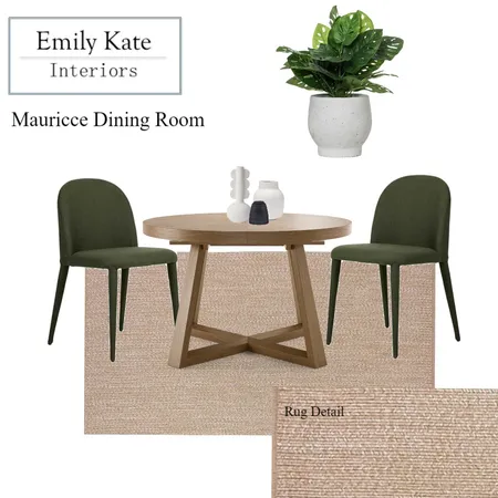 Mauricce Dining Interior Design Mood Board by EmilyKateInteriors on Style Sourcebook