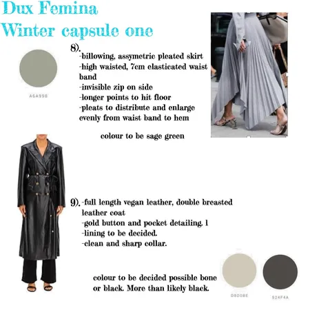dux fémina winter capsule one Interior Design Mood Board by FionaGatto on Style Sourcebook
