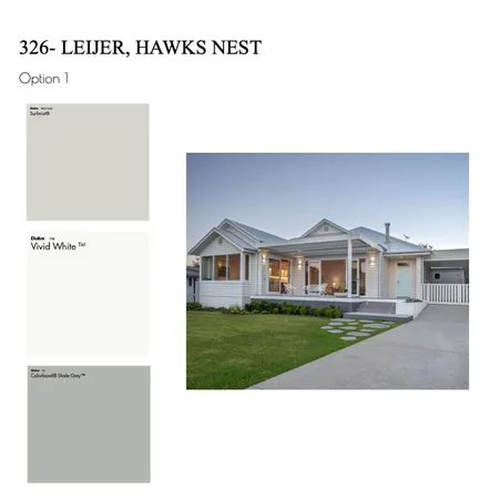 326 - Leijer, Hawks Nest_ OPTION1 Interior Design Mood Board by Your Home Designs on Style Sourcebook