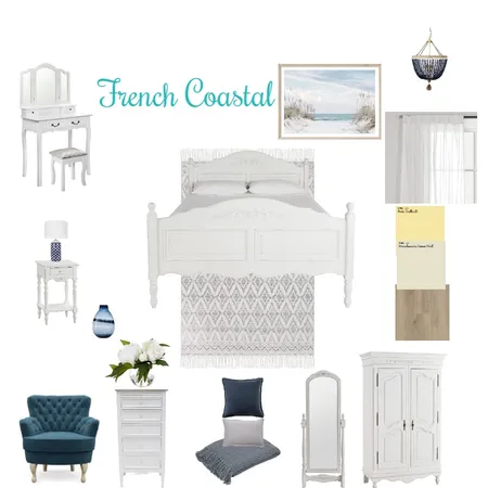 French Coastal Interior Design Mood Board by fiona.cronin on Style Sourcebook