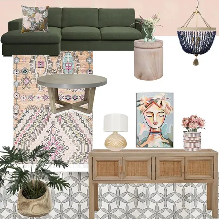 Pink Mess Interior Design Mood Board by Maegan Perl Designs on Style Sourcebook